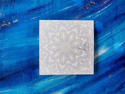 Kartka Niebieska Porcelana
